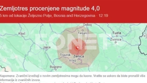 Zemljotres kod Zenice